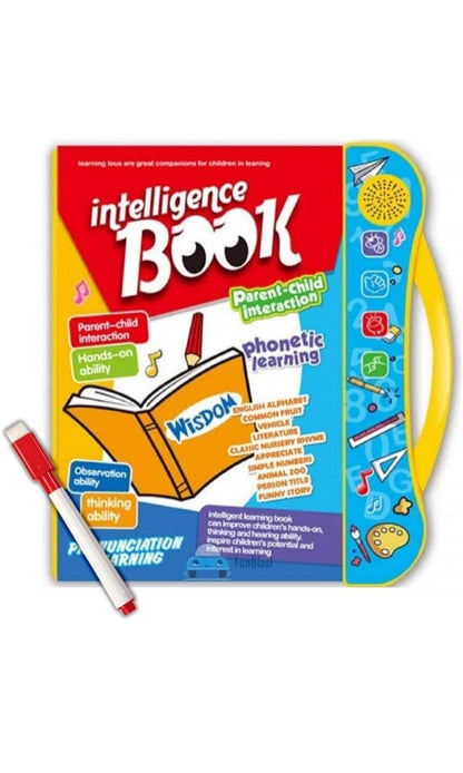 Interactive Educational Sound Book for Kids | Touch and Learn Activity Book with Voice and Light Features