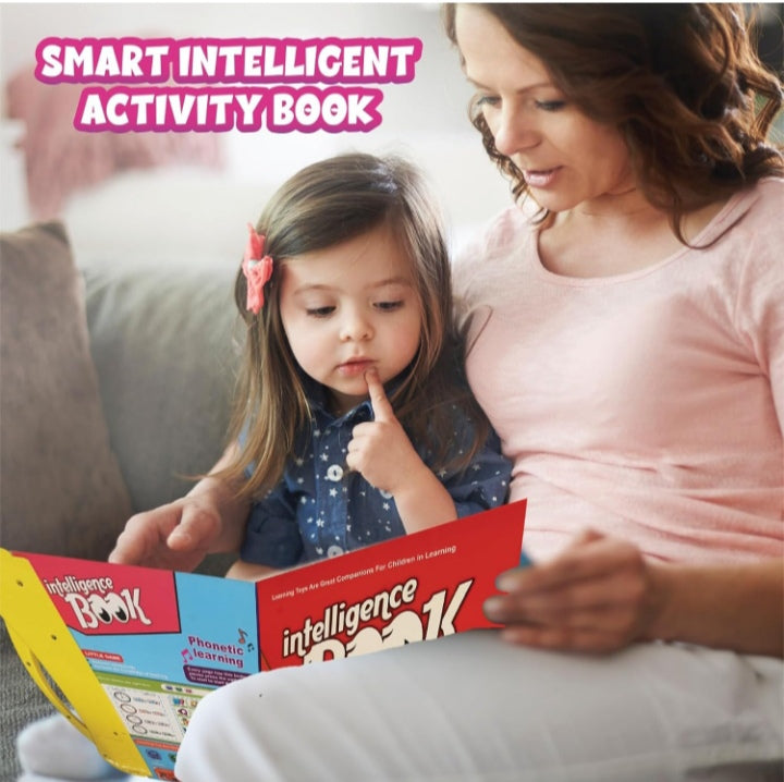 Interactive Educational Sound Book for Kids | Touch and Learn Activity Book with Voice and Light Features